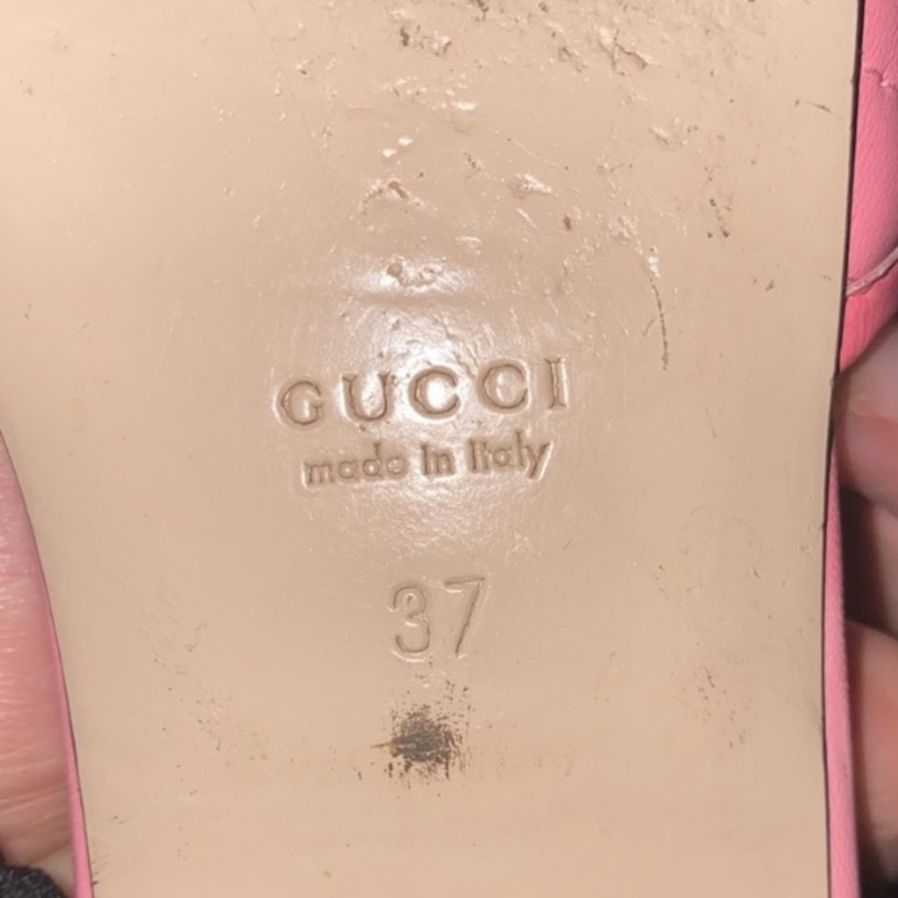 Pink Gucci Quilted Slides/ Slipper/ Sandal - Picture 4 of 6